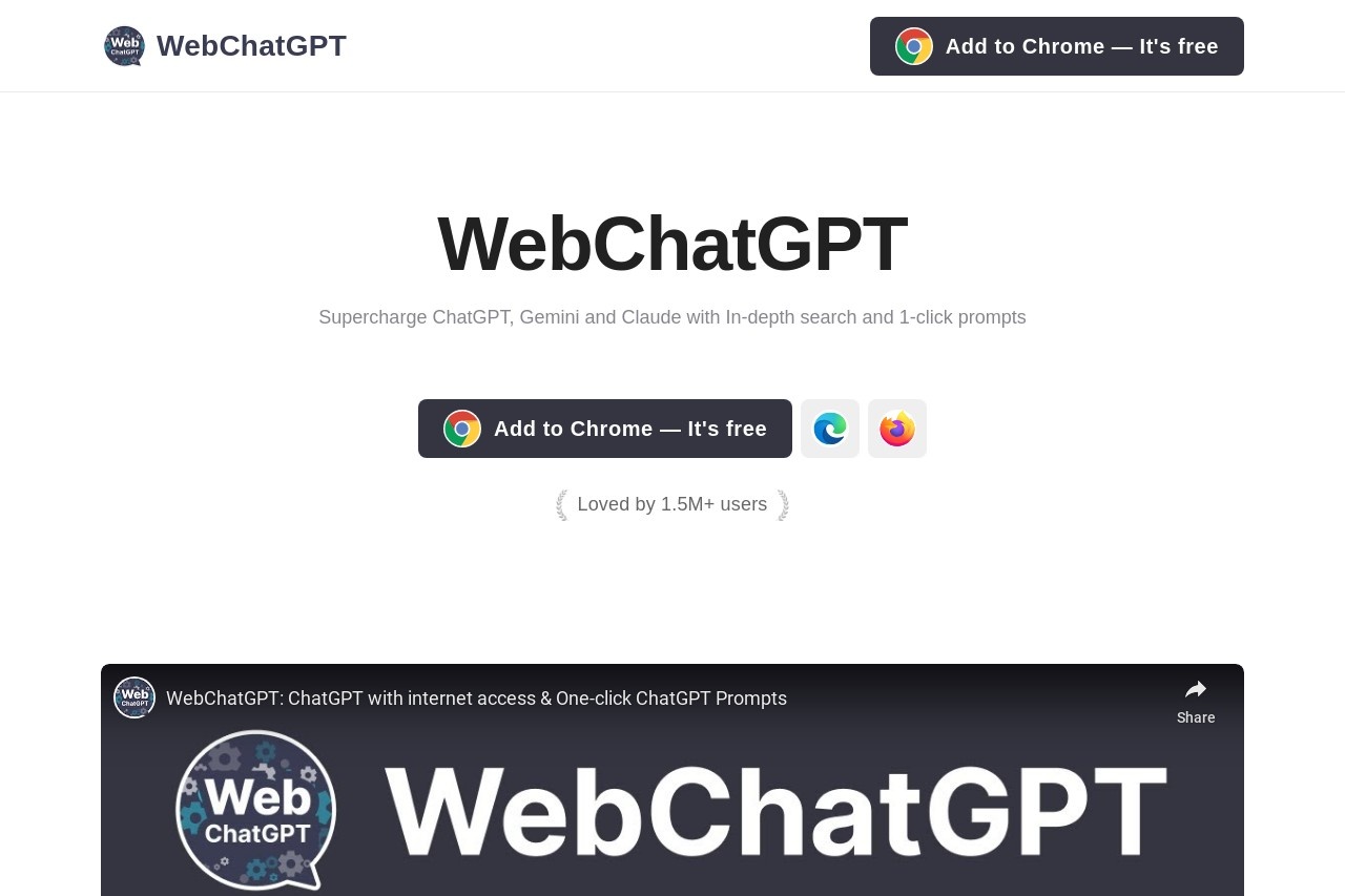 WebChatGPT